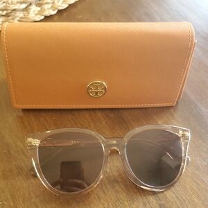 Tory Burch Tan Sunglasses with Case